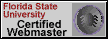 Florida State University Webmaster Certification